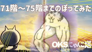 「OKSにゃんこ塔」71階～75階のぼってみた【ネタ】【リクエスト】