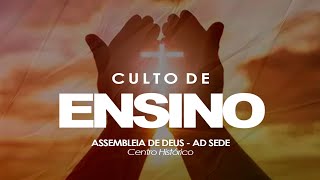 CULTO DE ENSINO - Confessando Nossos Pecados // Pr. Robertson Cardoso | 08.03.2022