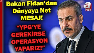 Hakan Fidan'dan Dünyaya Suriye Ve Gazze Mesajı! \