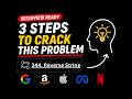 LeetCode 344 - Reverse String 🔄 | Solve in 3 Steps ⚡ | Easy Iteration Swap Trick