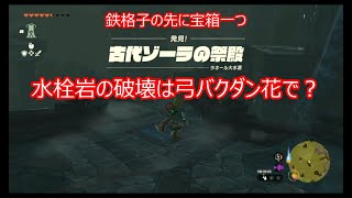 【ゼルダの伝説totk】古代ゾーラの祭殿　岩の破壊はもしや鈍器でも…？　マヨイ１宝１（ネタバレ注意