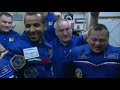 hazzaa al mansoori makes history as first arab astronaut on the iss afp