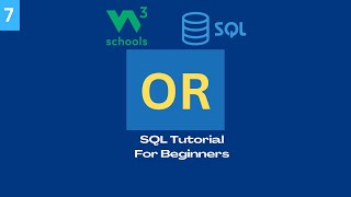SQL Tutorial for Beginners - 2024 | AND Operator | W3 Schools SQL Certification