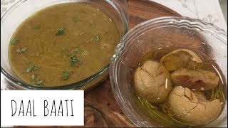 Dal Bati | Rajasthani Food | Masala Dal