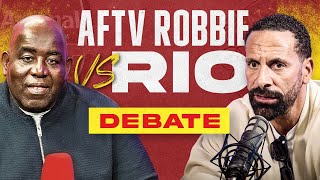 Man Utd or Arsenal - Who Has Had A Better Season? Rio v AFTV Robbie