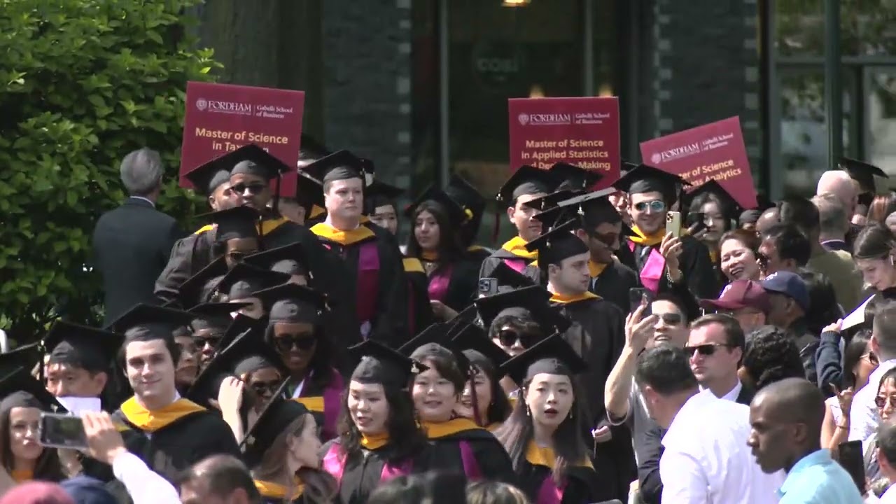 2023 Gabelli School Of Business | Graduate Diploma Ceremony - YouTube