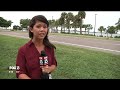 car narrowly misses sarasota pedestrians