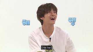 BTS V (Kim Taehyung) Magic Skill / Cheating (RUN BTS EP. 95)