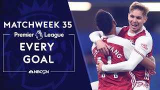 Every Premier League goal from Matchweek 35 (2020-2021) | NBC Sports