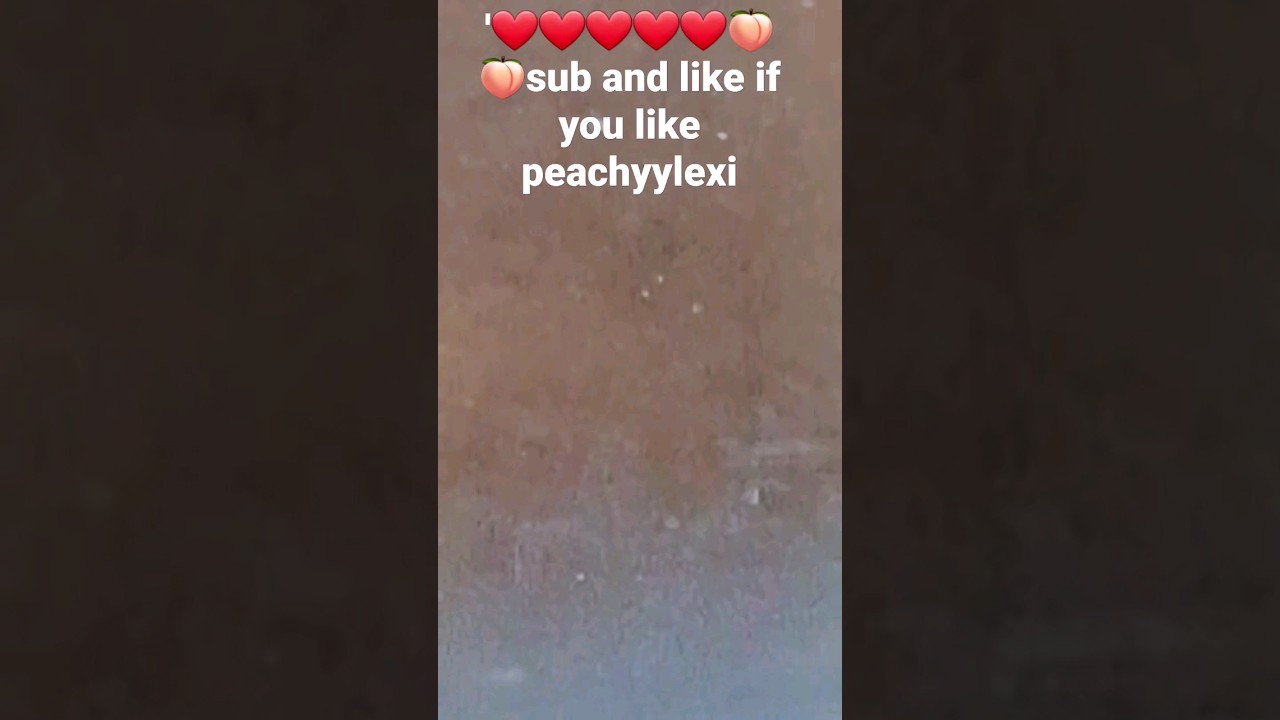 Like And Sub To Peachyylexi - YouTube