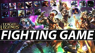 League Of Legends Fighting Game Video.