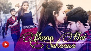 Husnn Hai Suhaana New - Coolie No.1 || Varun Dhawan || Sara Ali Khan || Loves School Official