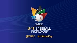 Cuba vs Venezuela  - WBSC U-15 Baseball World Cup 2016