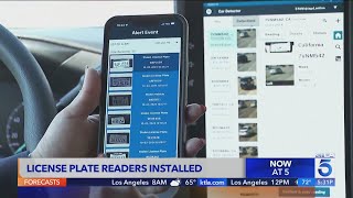 License plate reading cameras installed in parts of SoCal