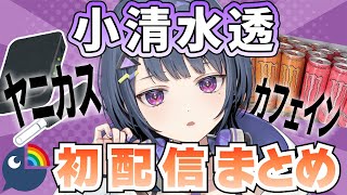 【大体４分でわかる】小清水透 初配信まとめ【にじさんじ切り抜き】