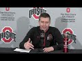 ohio state s jake diebler recaps win over indiana state