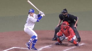 岡林勇希（菰野高）四回裏の打席【2023年4月11日中日ドラゴンズ vs 広島カープ】