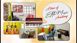 A Tour of Elite Music Academy | Guitar - Piano - Flute Classes - in Akola | By Vishal Sir