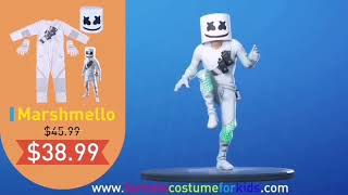 Fortnite Marshmello costume for kids cosplay halloween 2019