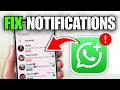How To Fix WhatsApp Business Notifications Not Showing