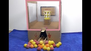 DIY Best Ever Toy Slam Dunk Double Bubble Mini Gumball Machine