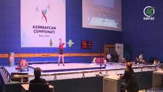 Ağır atletika üzrə Azərbaycan çempionatının qalib və mükafatçıları məlum olub