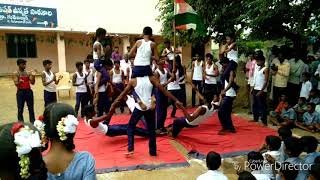 Zp High school GUDEBALLUR celebrated the 72nd Independence 🇮🇳 Day 2018