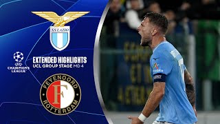 Lazio vs. Feyenoord: Extended Highlights | UCL Group Stage MD 4 | CBS Sports Golazo