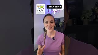 International TEFL Academy Online Course Week 3! 🌍✨