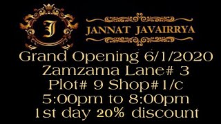 Jannat Javairrya a brand founded by Javeria Saud