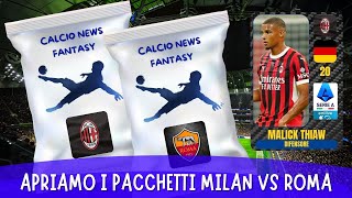 MILAN 1-1 ROMA 👊 APRIAMO I PACCHETTI SU CALCIO NEWS FANTASY