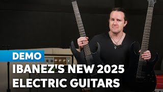 Ibanez Iron Label RGRB620 and RGRB720 Electric Guitar Demo