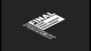 OOP FINAL PROJECT (2ND YEAR)