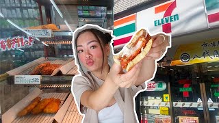 japan vlog- eating ONLY at 7-eleven for 24 hours!!