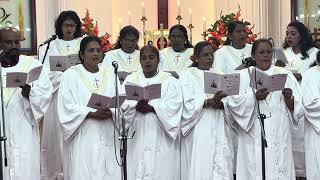 ஆ கர்த்தாவே \u0026 அமைதியில் இறைவனை|| CSI Christ the King Church, Jalahalli || Choir Sunday || 24-09-2029