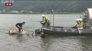 河川氾濫を想定し救助訓練  豊岡市