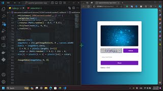 ASMR Programing Captcha Generator App with HTML, CSS and JavaScript