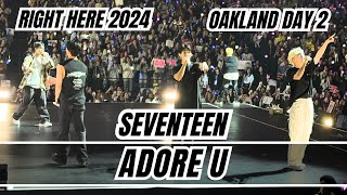 241106 Seventeen ‘Adore U’ Oakland Day 1 Right Here USA Tour 2024 #seventeen #svt