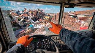 I Drive a GARBAGE TRUCK — Watch What I Found at the Dump!