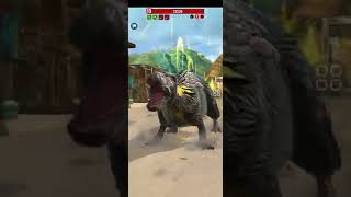 FUKUIMIMUS BOSS RAID (5 TURNS) vs Thylaconyx + Skoolasaurus + 2 Rexy - JURASSIC WORLD ALIVE