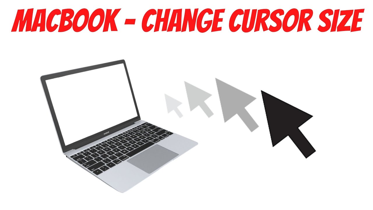 How To Change MacBook Mouse Cursor Size - Big Sur - YouTube