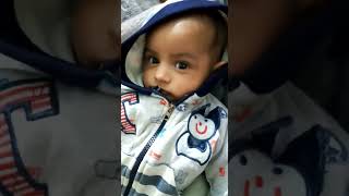 Miracle of Azan ( how six mon the baby calm down by listening )