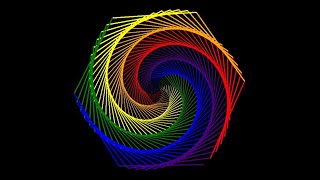 How to make Rainbow Benzene in python | Pycharm