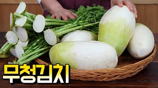 당장 담가야하는 김치! 무청김치 지금 담가야 내년 2월에 맛있게 드실수 있어요!