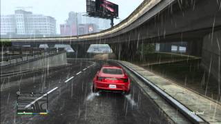 Across Freeway Stunt Jump GTA V