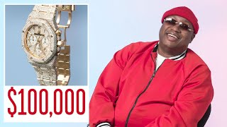E-40 Shows Off Some of His Favorite Jewelry | On the Rocks | GQ