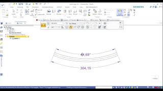 Solid Edge 2021 - Tutorial - Smart Dimension