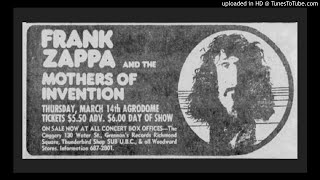 Zappa/Mothers - Inca Roads, Agrodome, Vancouver, BC, Canada, March 14, 1974