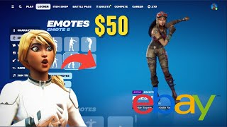 I Bought a 50$ Fortnite Account off EBAY!