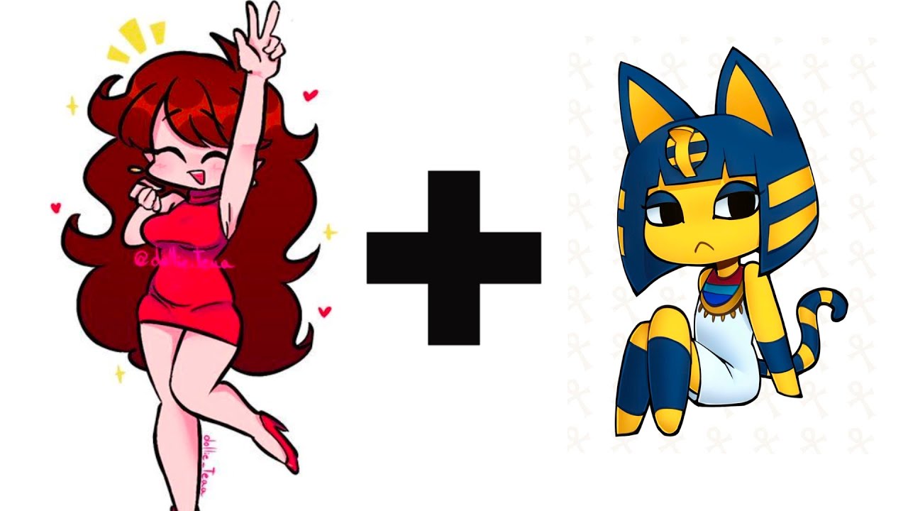 FNF Girlfriend + Ankha Cat = ? | Boyfriend + Ankha Zone | Friday Night ...